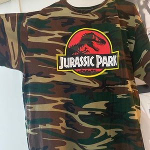 Jurassic park Camo T-Shirt